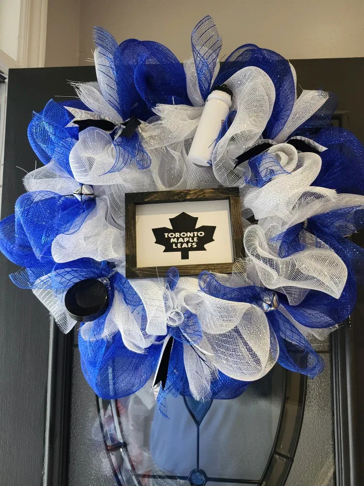 Toronto Maple Leafs Wreath