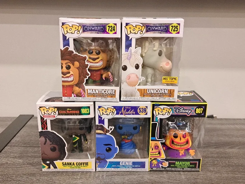 🫆 Disney 🫆 Cool Runnings | Aladdin | Nightmare | Onward | Funko