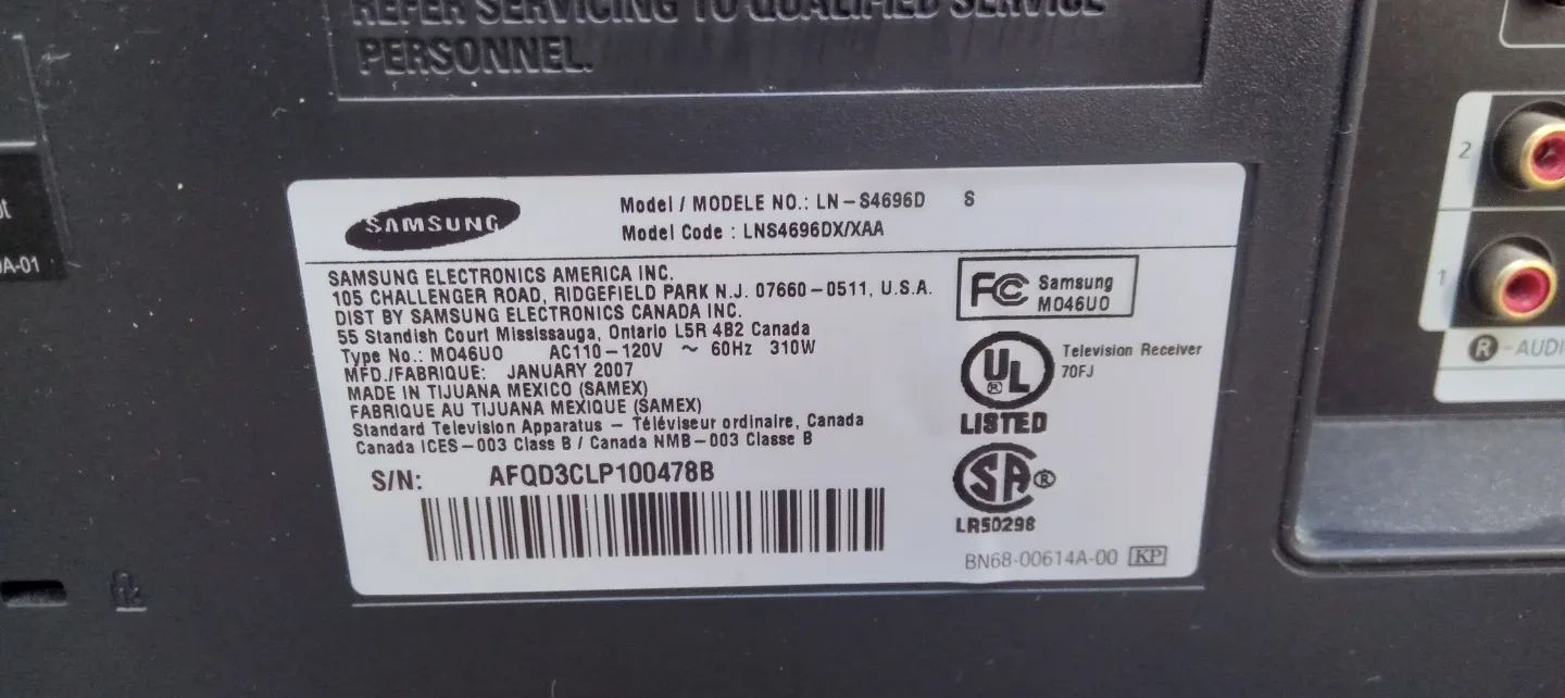 Samsung 46" LCD TV - Great Condition! image indicator(6)