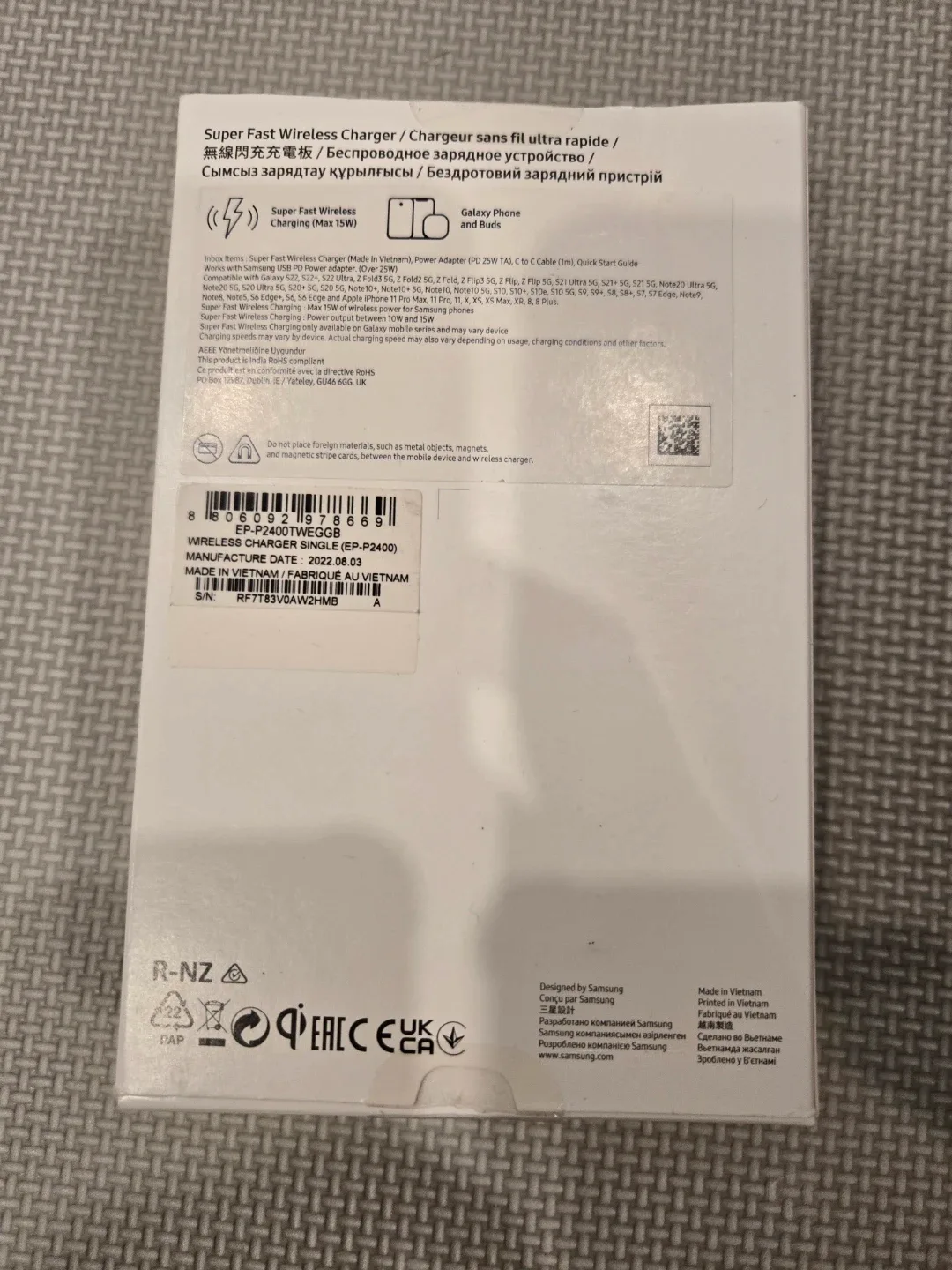 Samsung Wireless Charger Single (EP-P2400) image indicator(2)