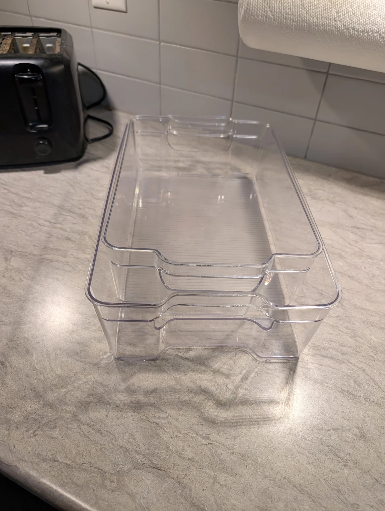 Storage containers x2
