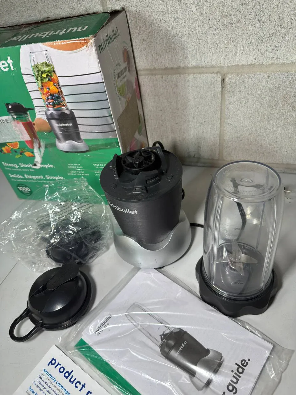 Nutri Bullet NB50100C Pro 1000 Single Serve Blender (1000W) image indicator(3)