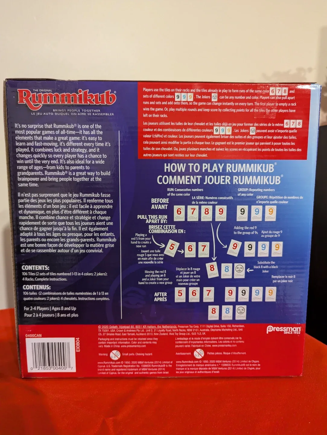 New! Rummikub Classic Board Game image indicator(2)