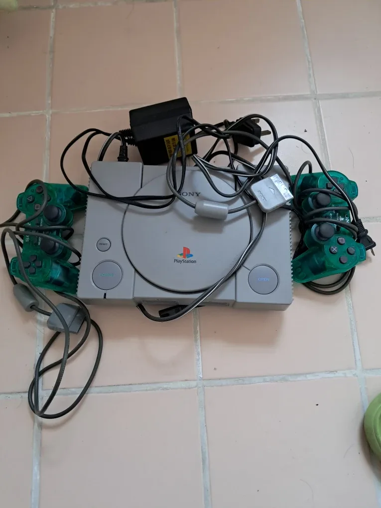 Sony Playstation Console with 2 Controllers