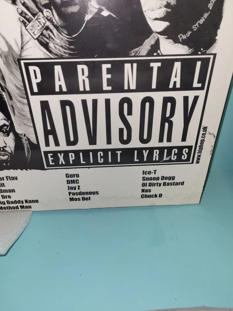 Hip Hop Legends wooden art OG image indicator(2)