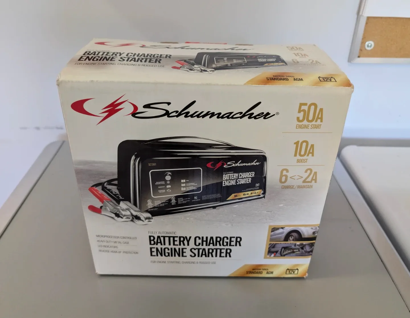 Schumacher SC1361 Battery Charger Engine Starter
