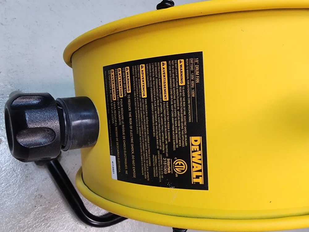 DeWalt 18" Drum Fan image indicator(2)