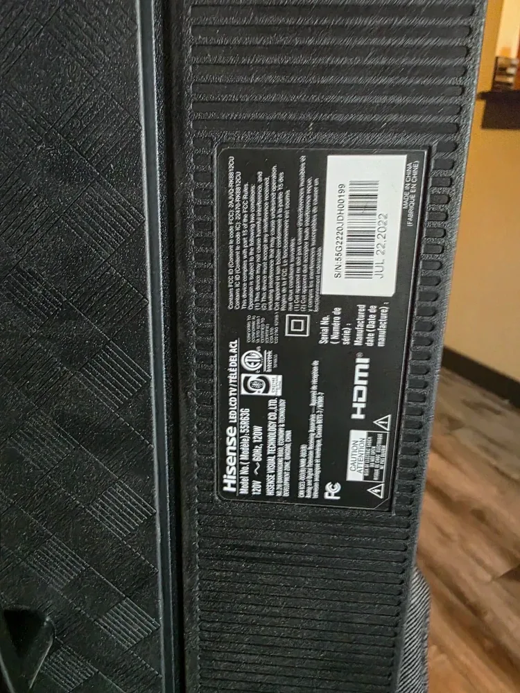 Hisense 55R63G 55" 4K UHD Smart TV image indicator(2)