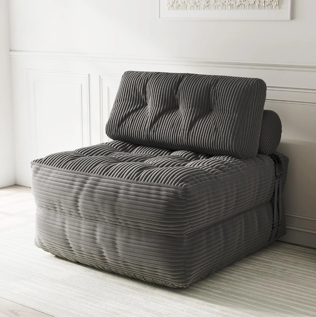 🥕3 in 1 Folding Sofa Bed - Corded Fabric