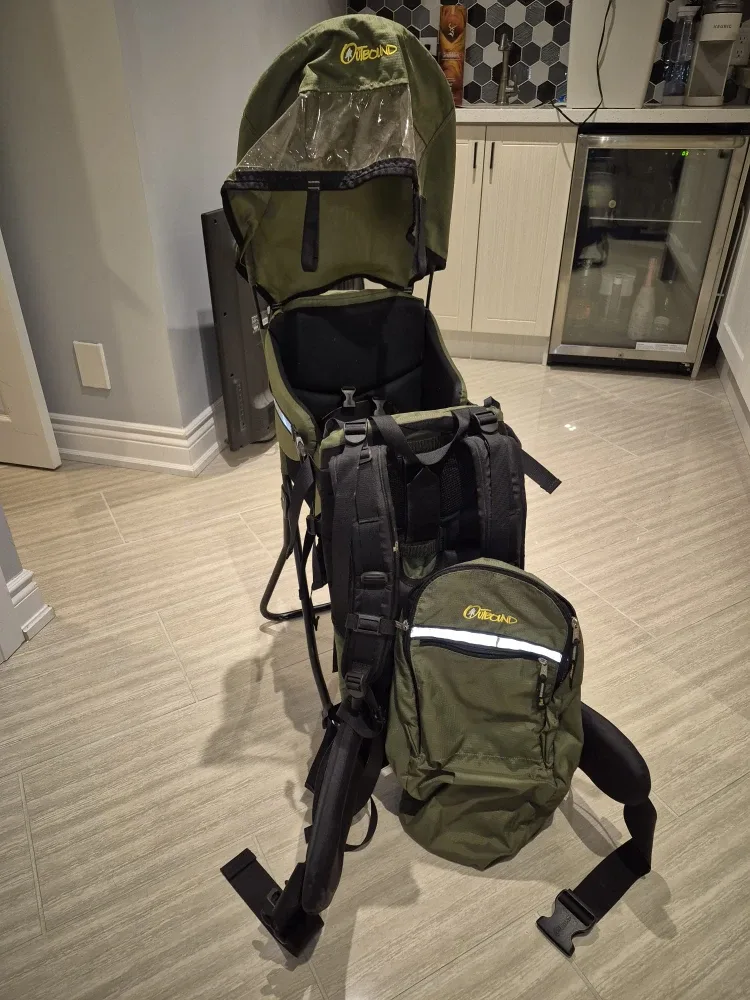 Outbound Child Carrier/hiking Backpack Olive Green
