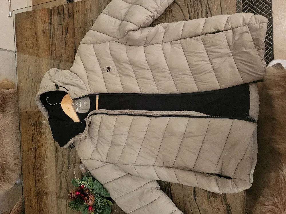 Spyder Puffer Jacket, Size M