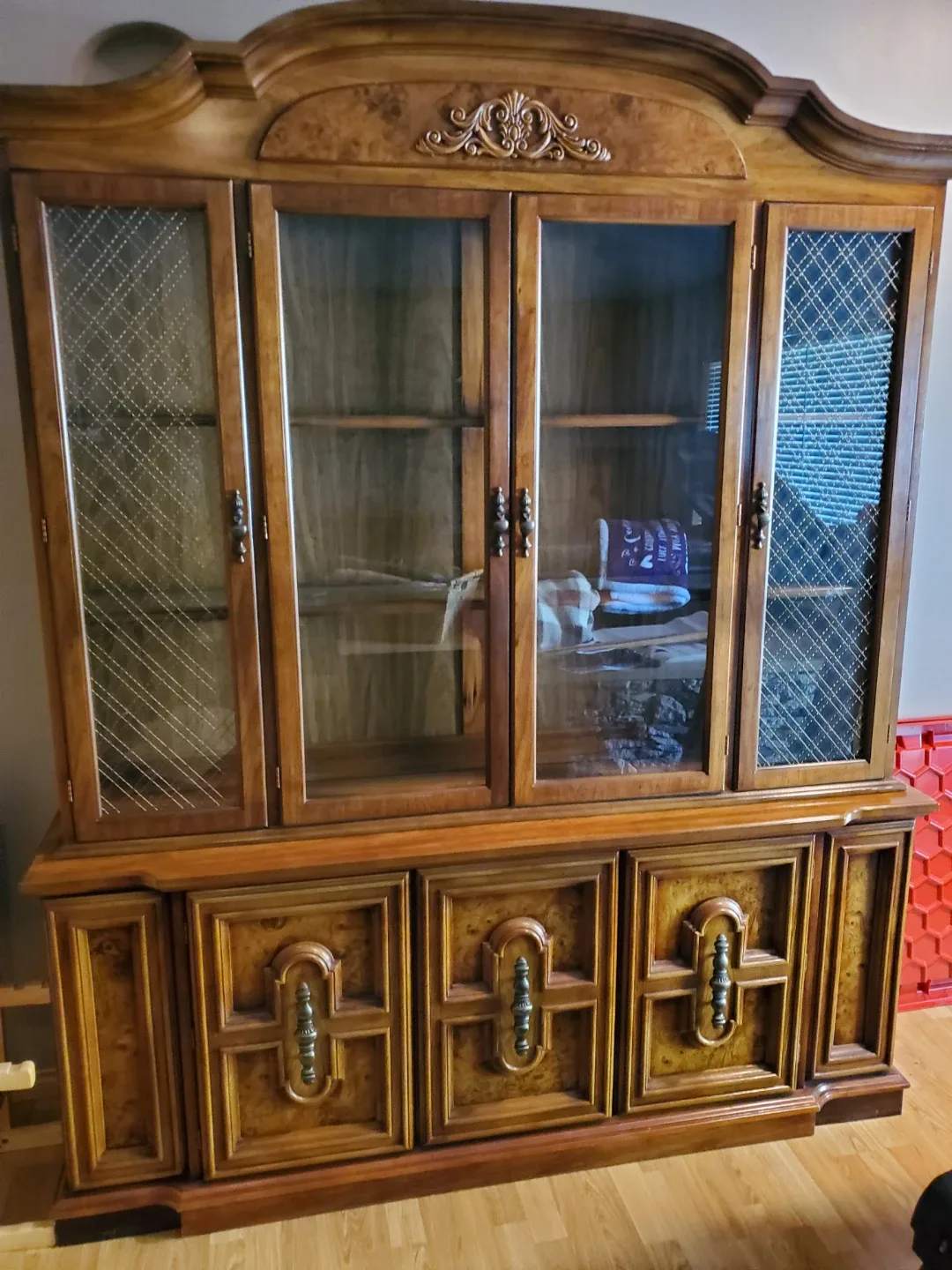 Wooden China Cabinet - Free image indicator(2)