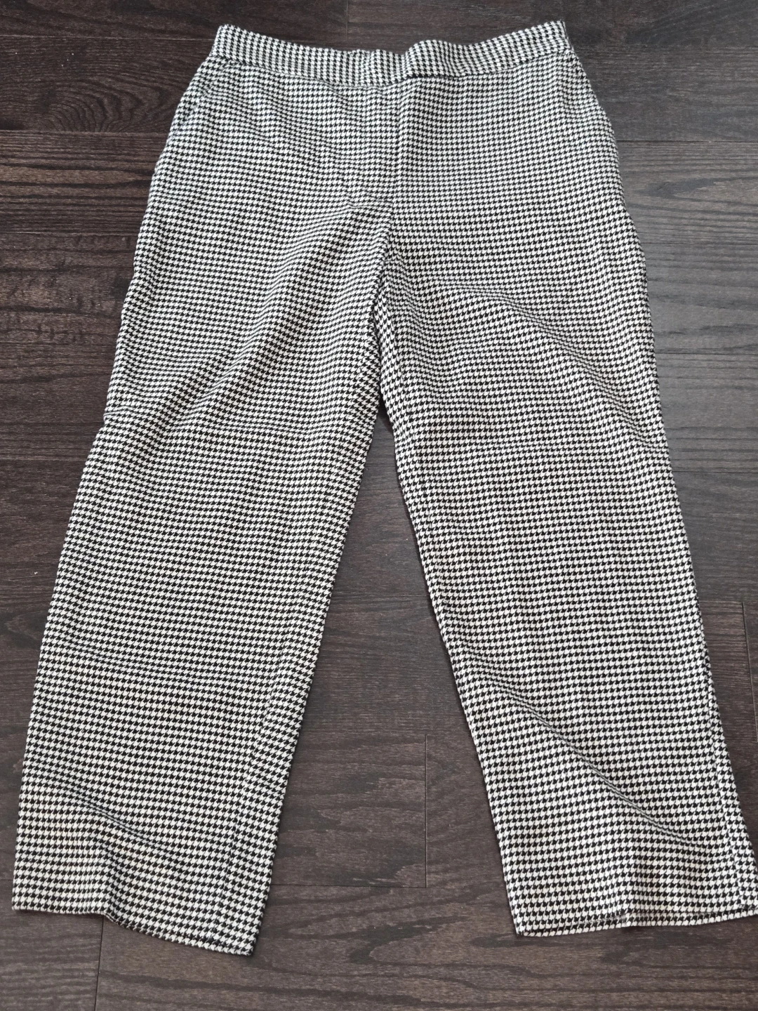 ZARA Houndstooth Patterned Pants