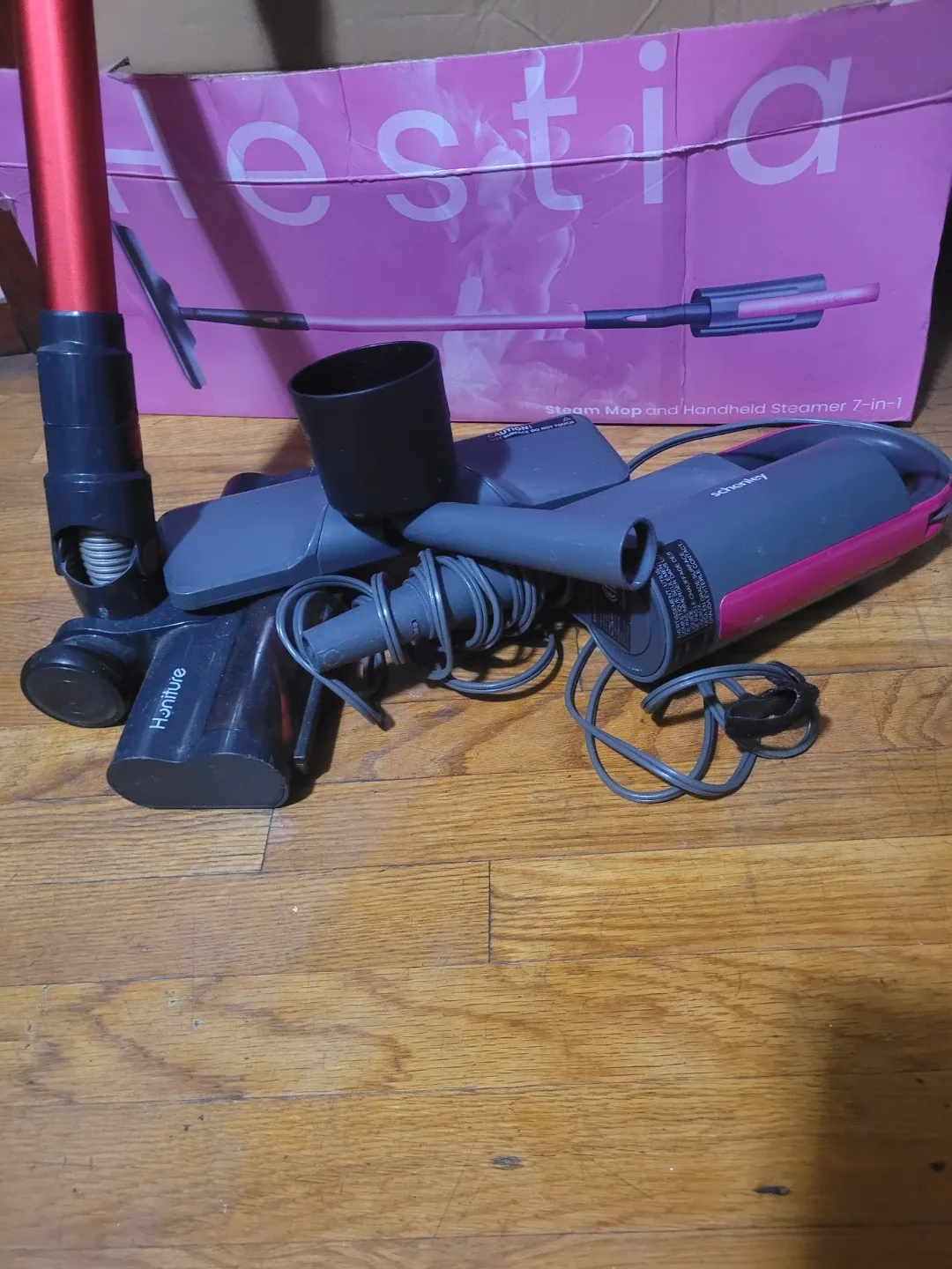 Hestia Steam Mop and Handheld Steamer 7-in-1 image indicator(2)