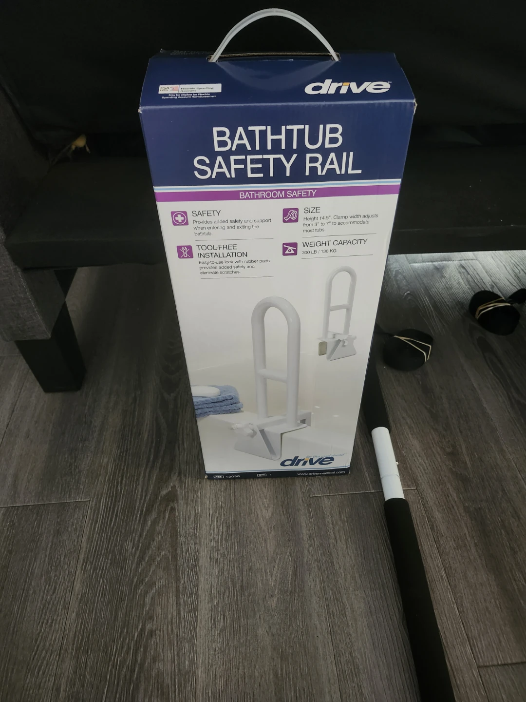 Drive Bathtub Safety Rail - Bathroom Safety