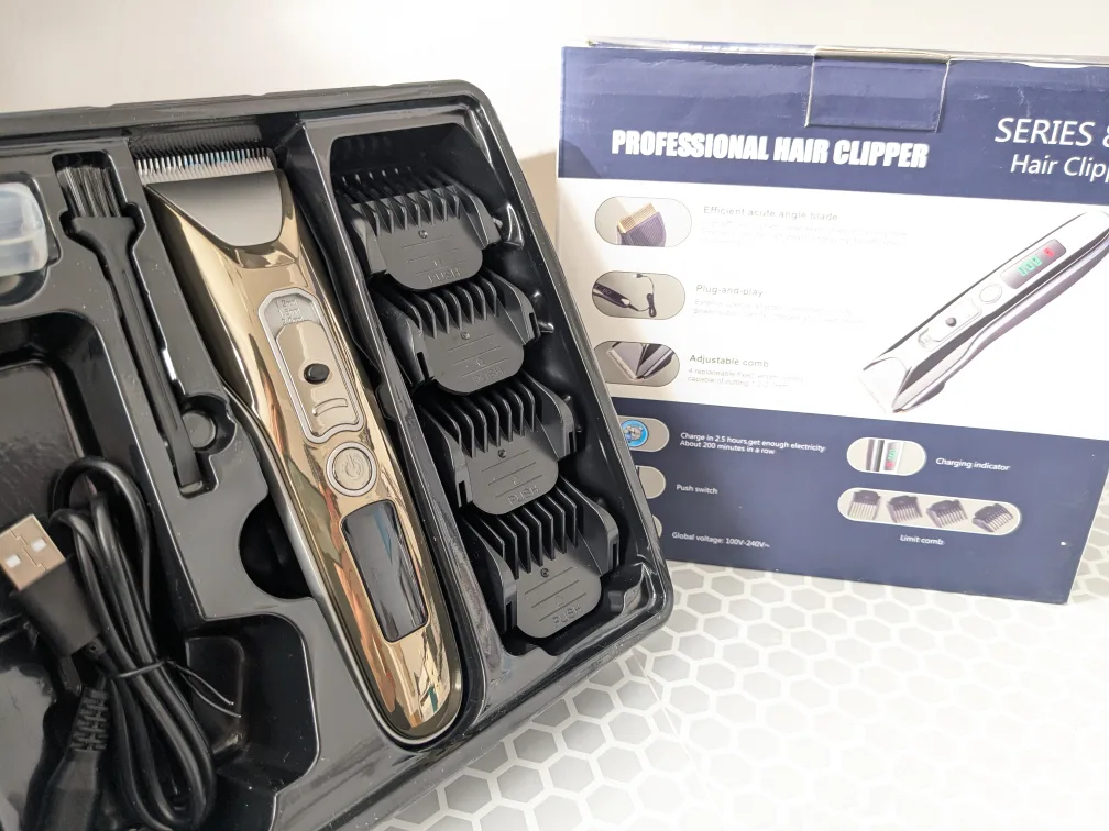 Professional USB RECHARGEABLE Hair Clipper Set