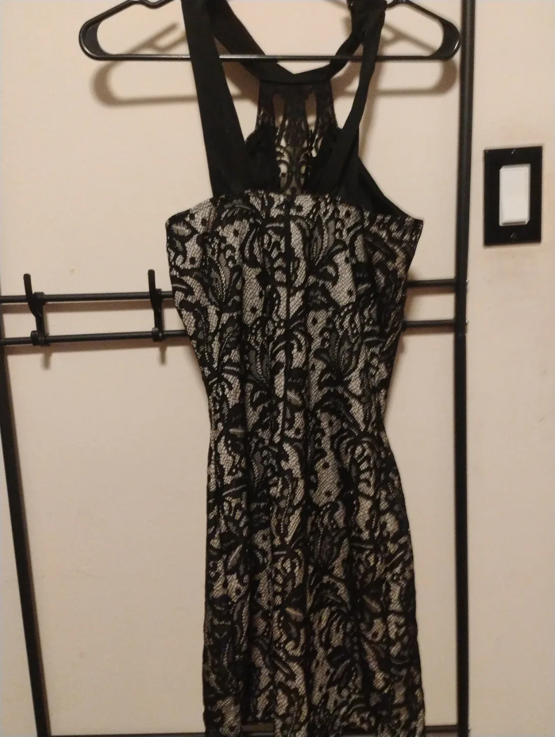 Suzy Shier Black Lace Dress - Size S image indicator(3)
