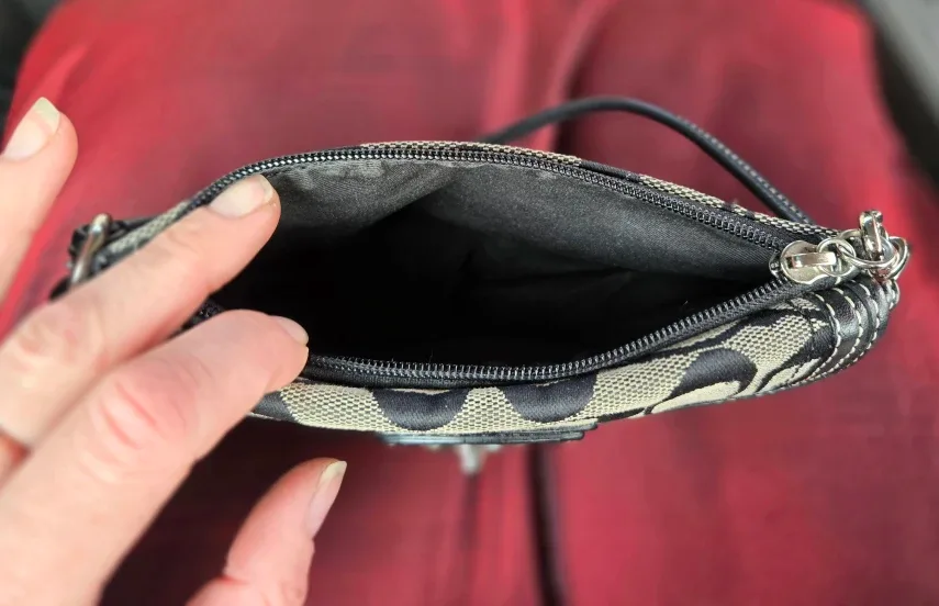 Coach Signature Wristlet/Clutch image indicator(3)