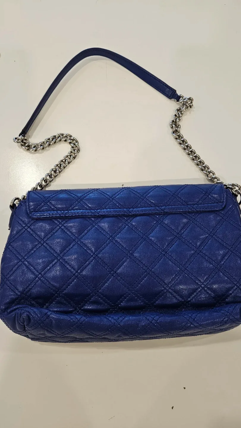 Marc by Marc Jacobs Blue Quilted Handbag image indicator(6)