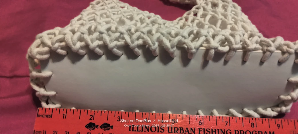 White Macrame Bag - photo 5