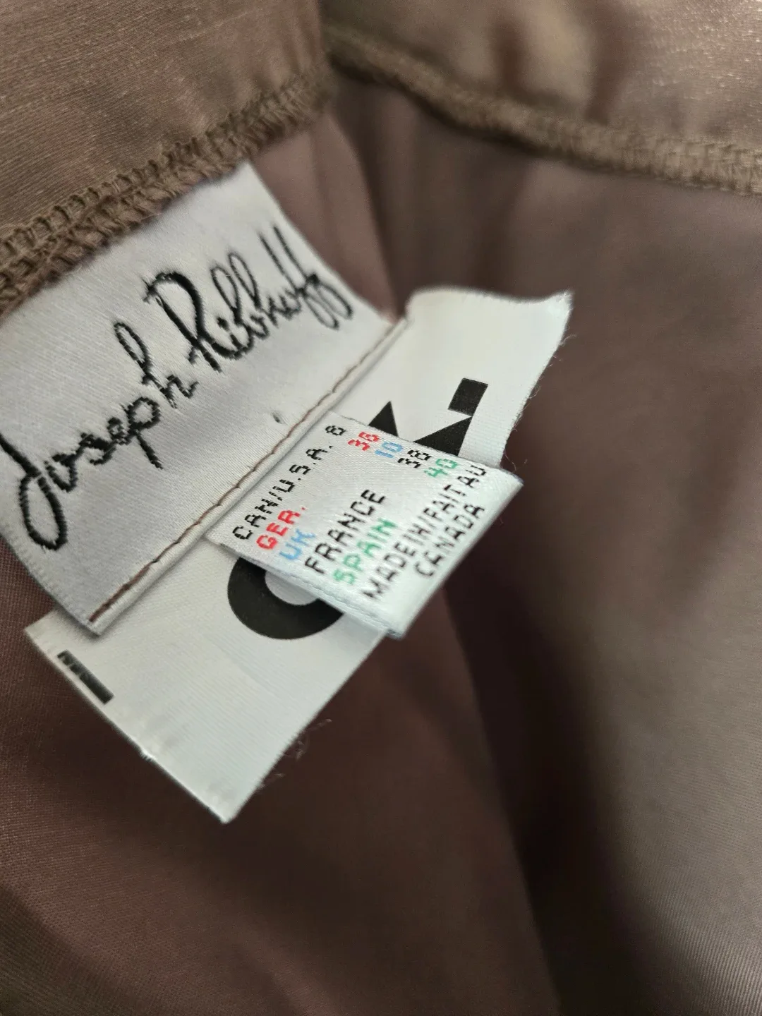 Joseph Ribkoff Skirt, Size 8, Champagne image indicator(3)