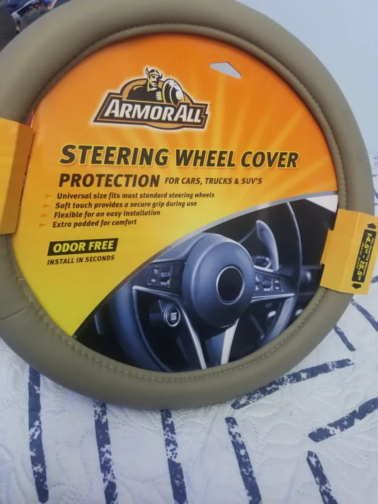 Armor All Steering Wheel Cover (14.5-15.5")