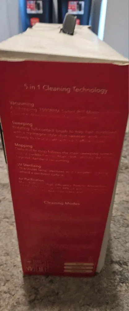 Bobsweep robotic vacuum cleaner and mop image indicator(7)