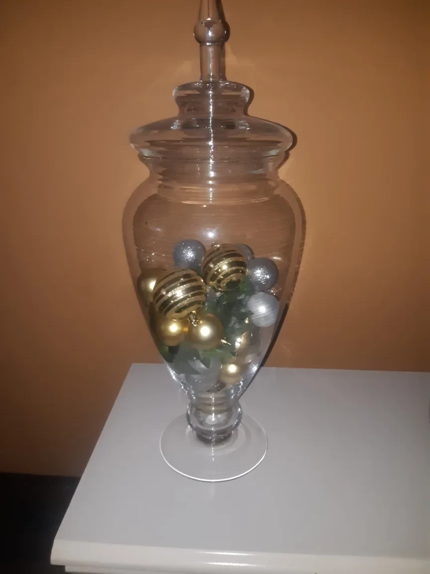Glass Apothecary Jar with Lid