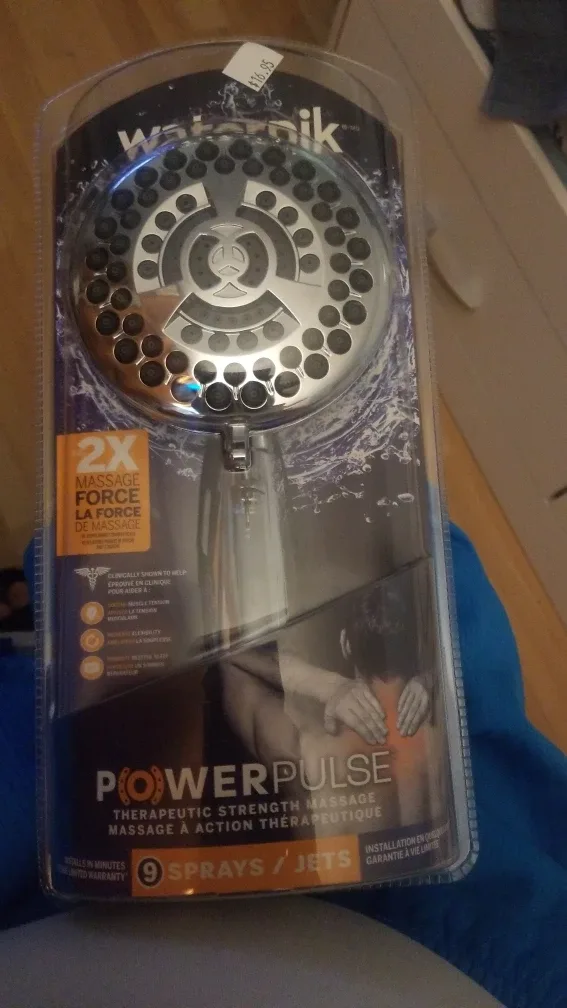 Waterpik PowerPulse Therapeutic Shower Head - New image indicator(2)