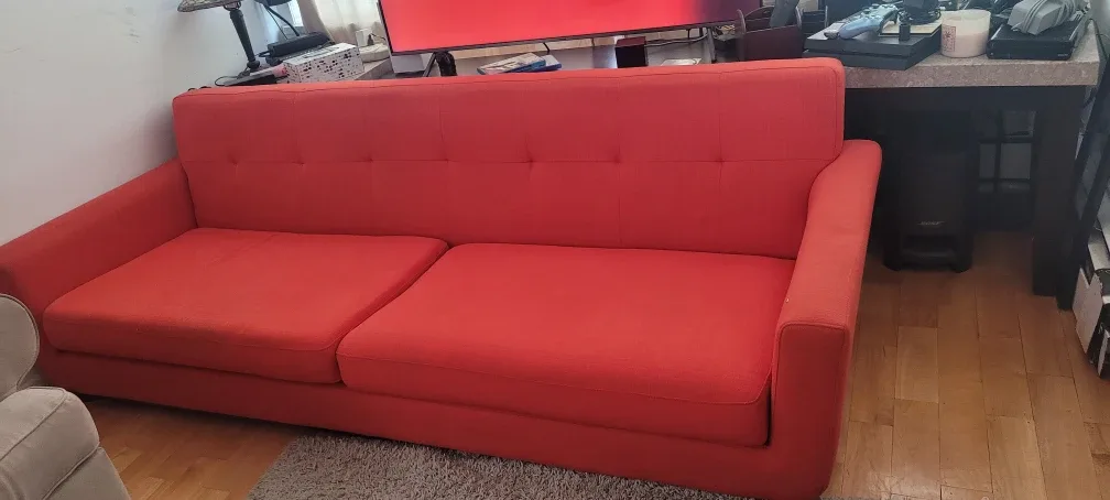 Red Sofa Couch