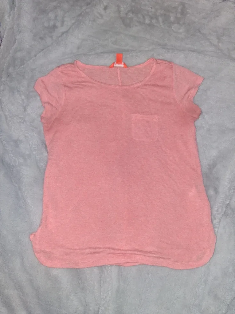 Pink T-Shirt with Pocket