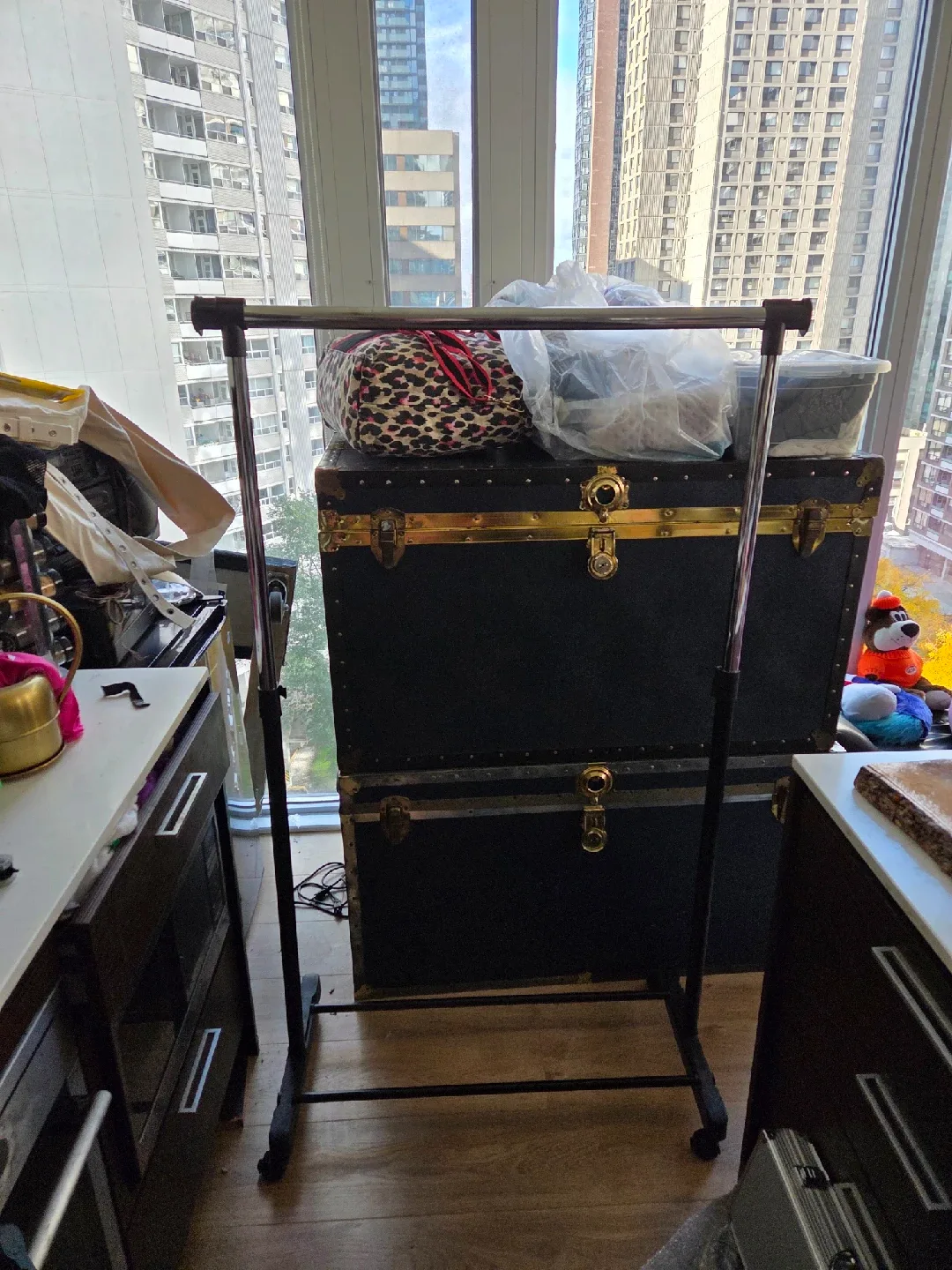 Adjustable Clothes Rack thumbnail