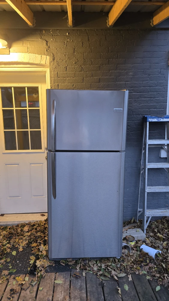 Frigidaire Stainless Steel Fridge – Great Condition(~ Dec. 1st)
