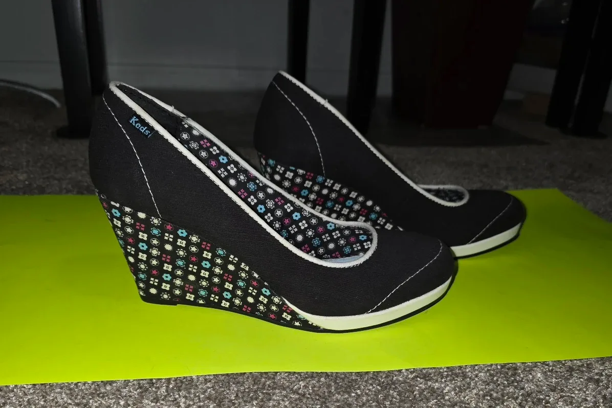 Keds Dallas Skimmer Wedges - Size 7.5