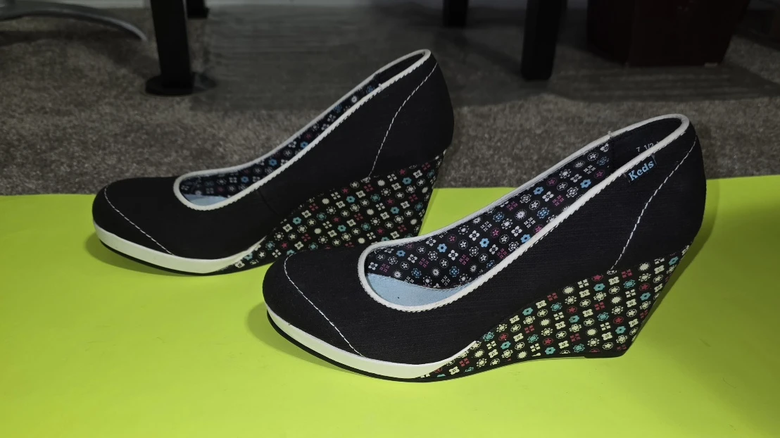 Keds Dallas Skimmer Wedges - Size 7.5 - photo 3