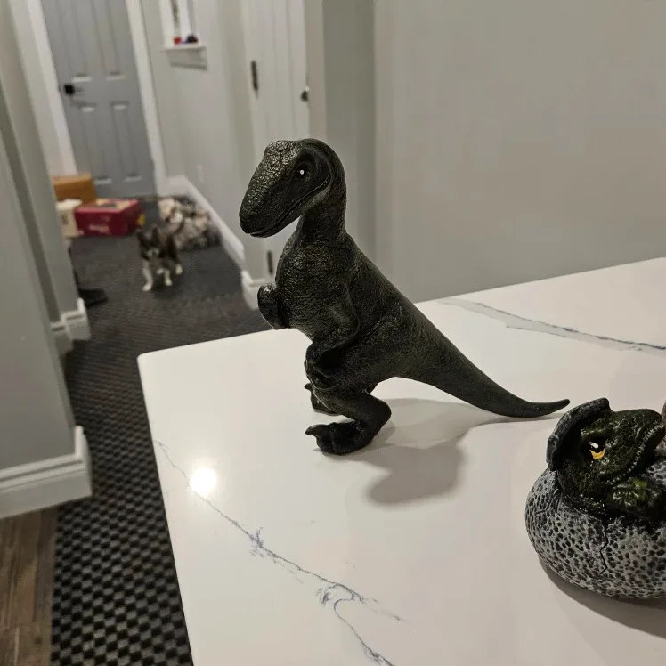 Ceramic 3 piece Dinosaur Figurine Set image indicator(3)