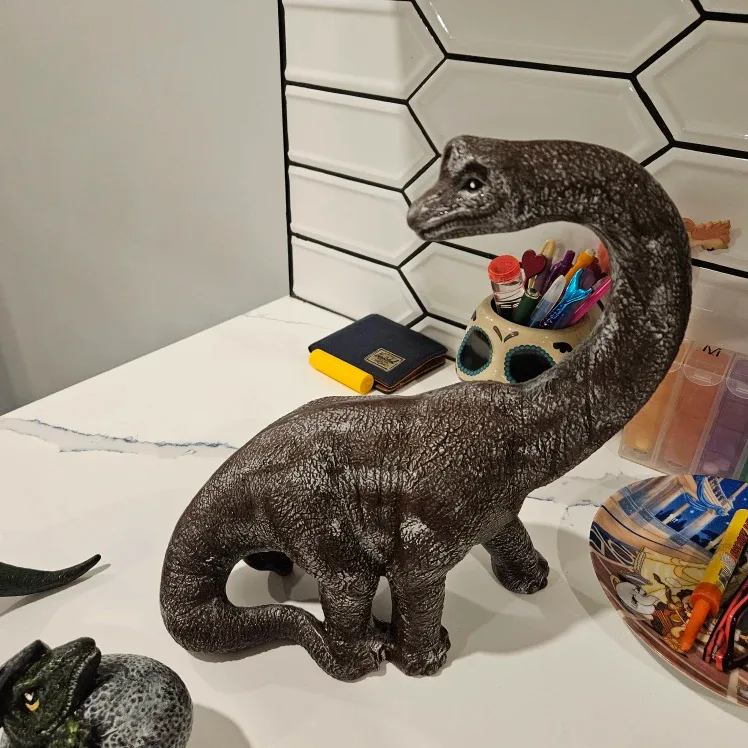 Ceramic 3 piece Dinosaur Figurine Set image indicator(5)