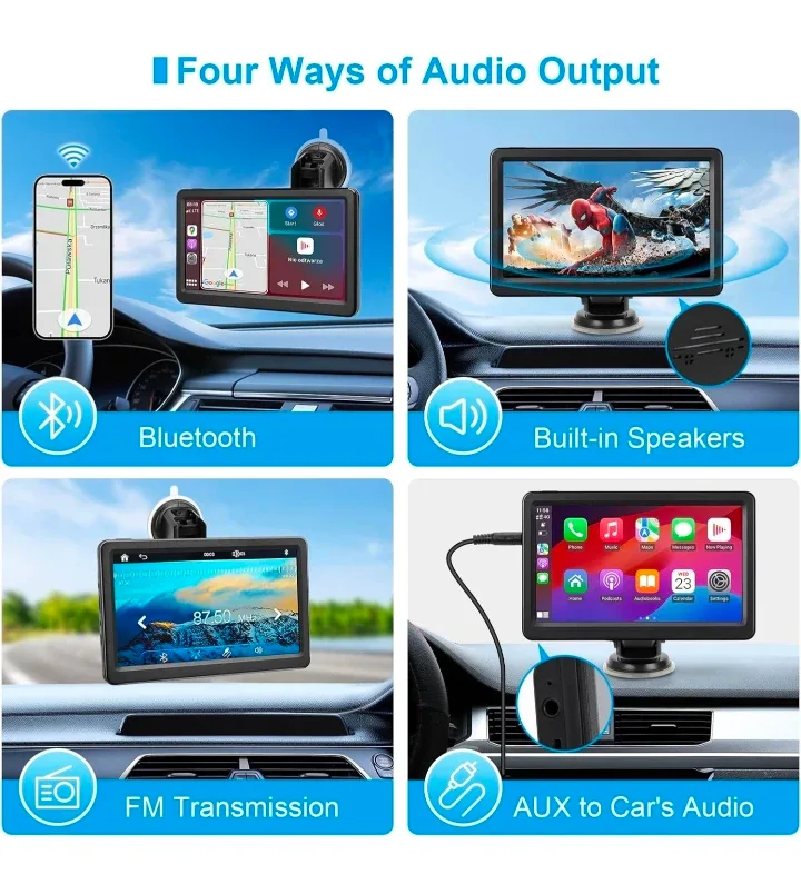 Wireless Carplay Screen for Car image indicator(5)