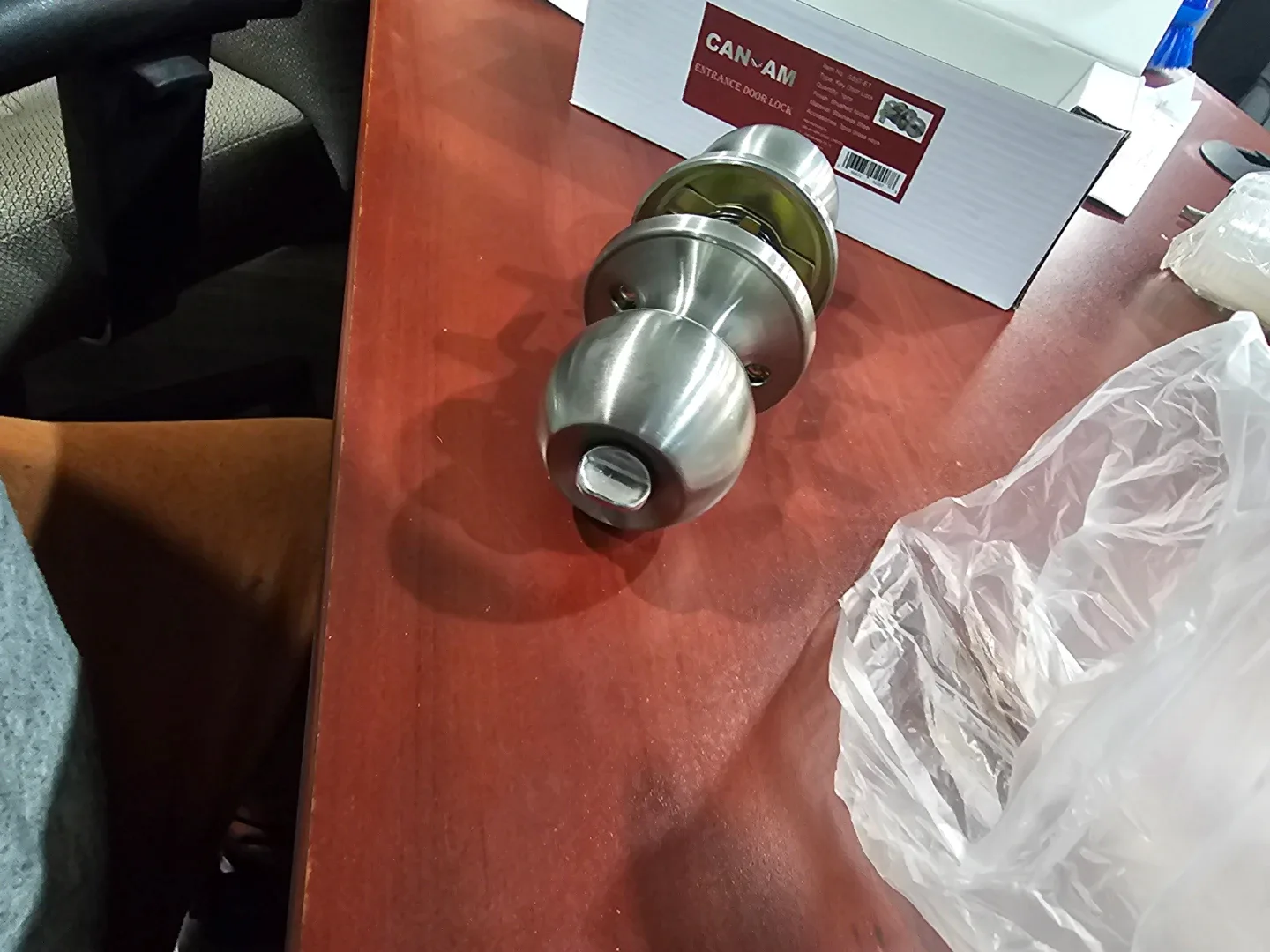 CAN-AM Entrance Door Lock - New in Box image indicator(3)