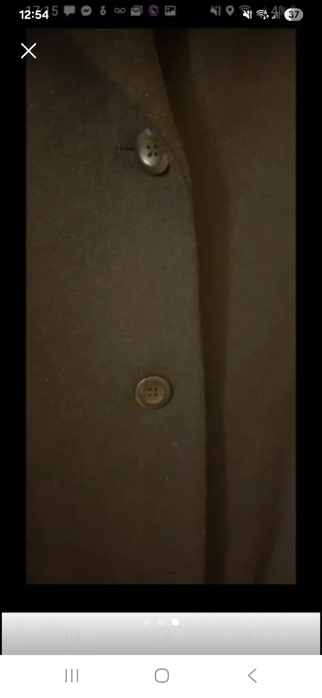 NEW Wool Oversized Super Cool Black Coat image indicator(3)