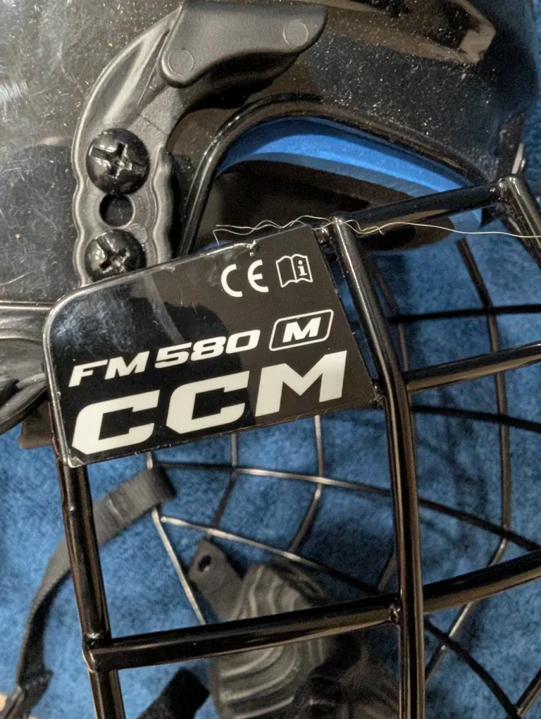 CCM Hockey Helmet with FM580 M Facemask - Medium image indicator(9)