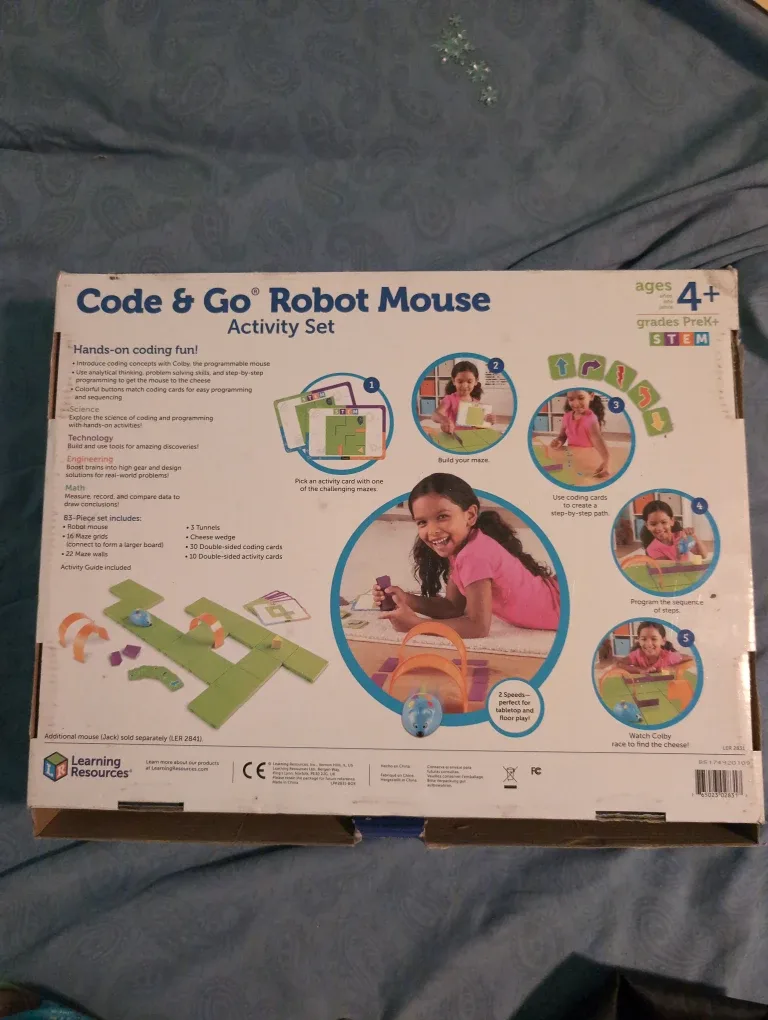 Learning Resources Code & Go Robot Mouse Activity Set image indicator(2)