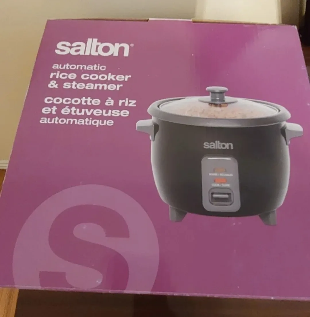 Salton Automatic Rice Cooker & Steamer - 6 Cup image indicator(4)