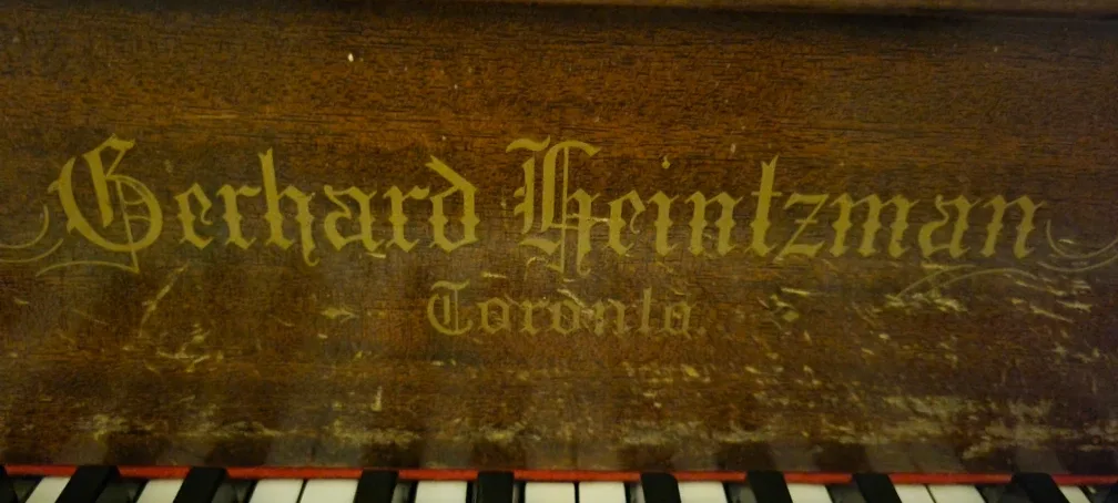 Gerhard Heintzman Piano with Bench - As Is image indicator(4)