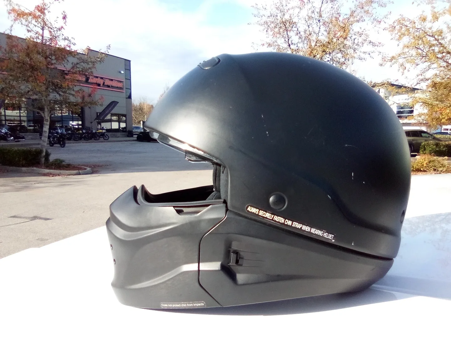 Harley-Davidson Pilot 3-in-1 HD-X04 Helmet / Size M image indicator(9)