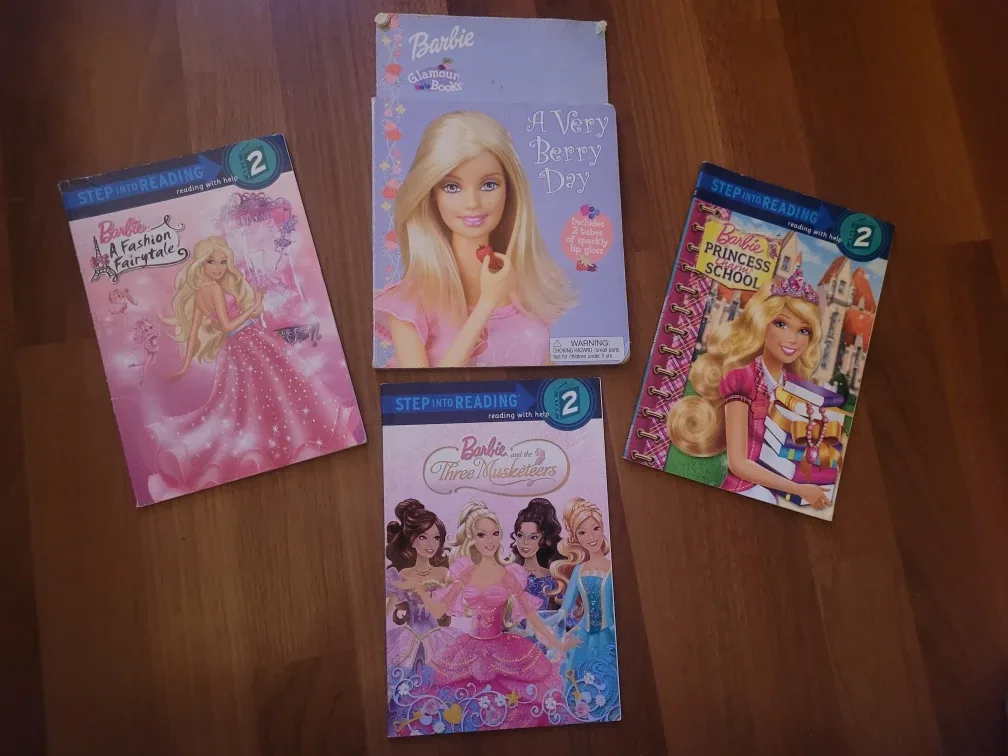 Barbie Step Into Reading Books - Level 2