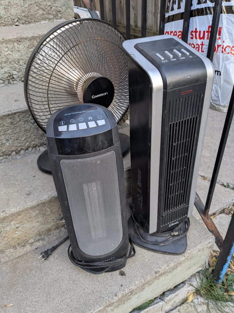 Garrison Fan & Optimus Heater