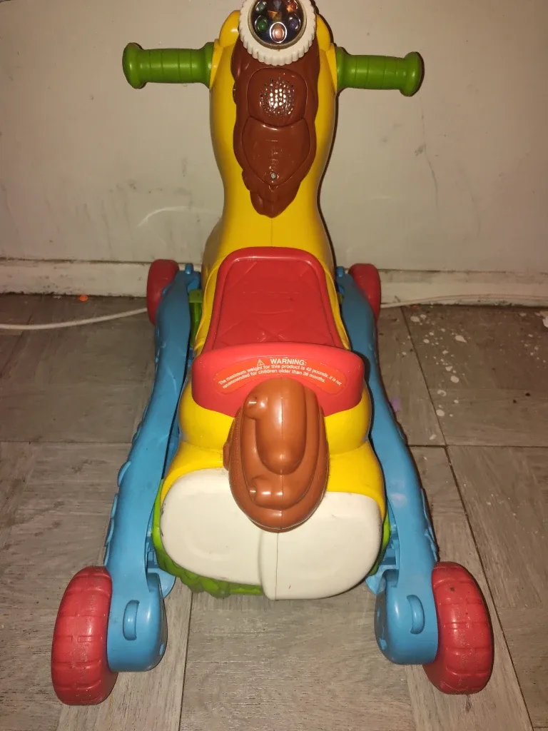 Fisher-Price Stroll Along Musical Pony Ride-On Toy image indicator(4)