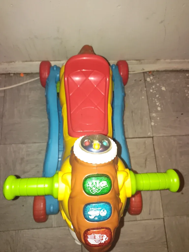 Fisher-Price Stroll Along Musical Pony Ride-On Toy image indicator(5)