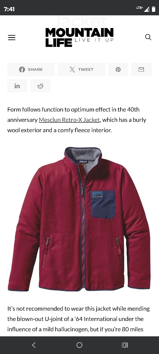 Patagonia Re-Tool Snap-T Fleece Pullover - M image indicator(8)